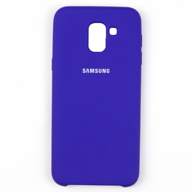 Чехол Soft Case для Samsung J6 2018 Фиолетовый-1