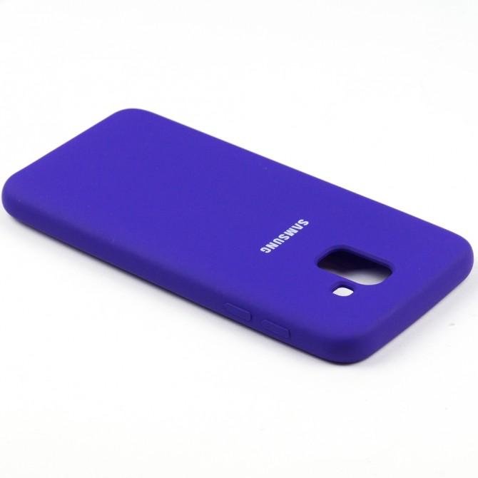 Чехол Soft Case для Samsung J6 2018 Фиолетовый-3