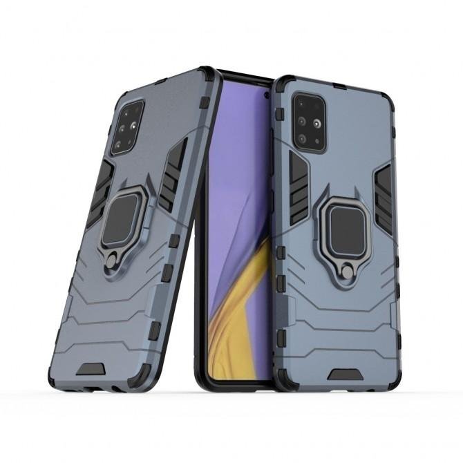 HONOR Hard Defence Series Samsung A715 Galaxy A71 Space Grey (with magnet)-2