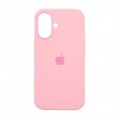 Силиконовый чехол для iPhone 16 Plus Light Pink FULL Силиконовый чехол для iPhone 16 Plus Light Pink FULL
