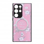 TPU+PC чохол Secret Garden with MagSafe для Samsung Galaxy S24 FE Pink TPU+PC чохол Secret Garden with MagSafe для Samsung Galaxy S24 FE Pink