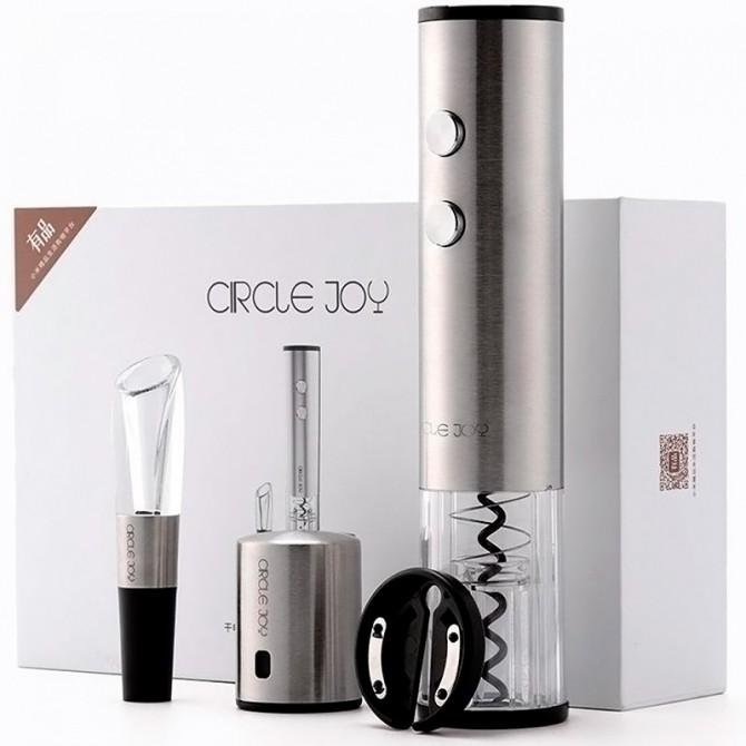 Xiaomi (OR) Circle Joy Electric Wine Set Silver (Винний набір)-3