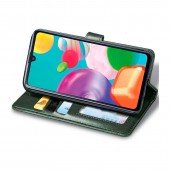 Чехол-книжка GETMAN Gallant for Samsung M34 5G Green Чехол-книжка GETMAN Gallant for Samsung M34 5G Green