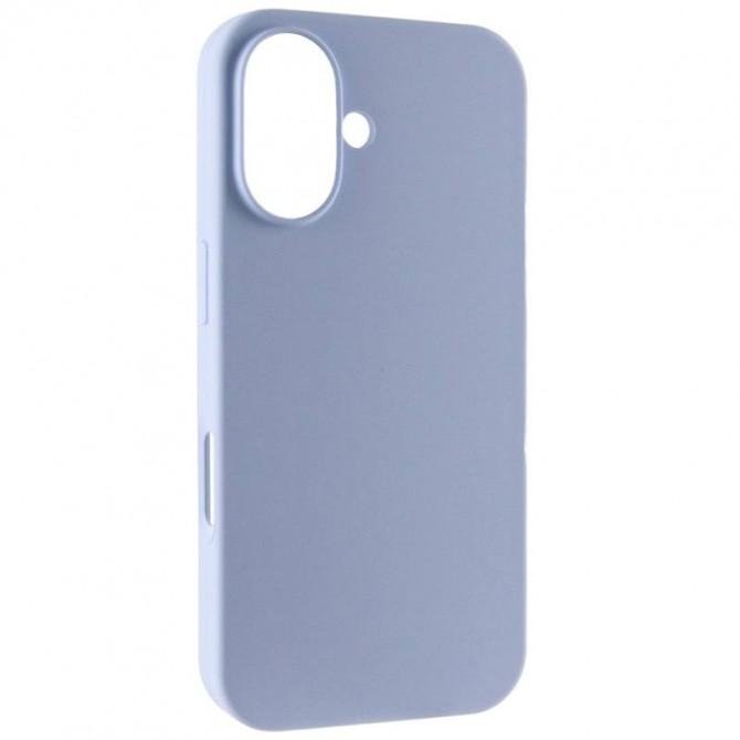 Cиликоновый чехол для iPhone 17 Lilac Blue FULL (NO LOGO)-1