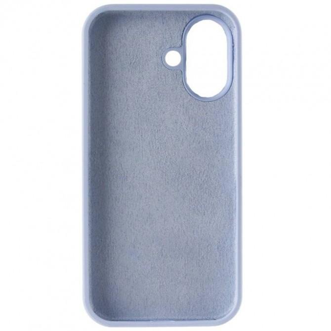 Cиликоновый чехол для iPhone 17 Lilac Blue FULL (NO LOGO)-2