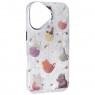 Накладка PC Soft Milk для iPhone 17 Cat with threads