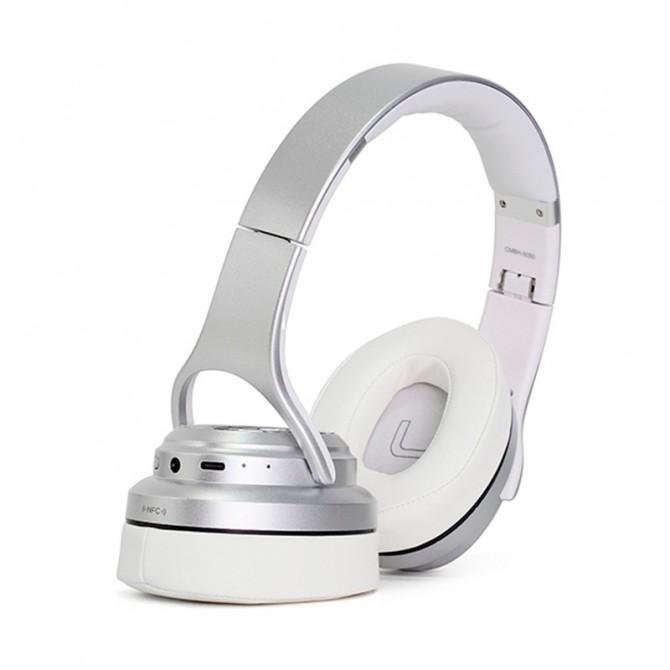 Stereo Bluetooth навушники Crown CMBH-5050 Silver-1