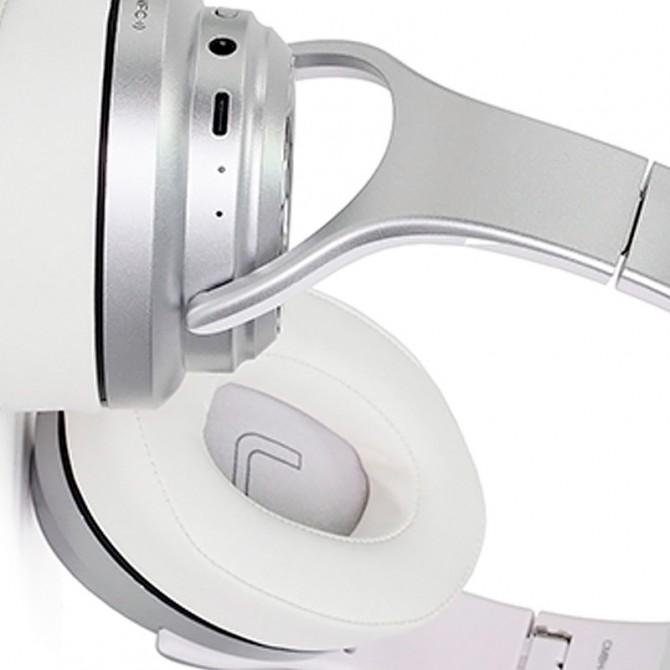 Stereo Bluetooth навушники Crown CMBH-5050 Silver-2