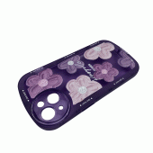 Чохол Flower Boom series for iPhone 15 Purple Чохол Flower Boom series for iPhone 15 Purple