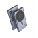 Дополнительная батарея Hoco Q32 Bird PD20W Wireless Magnetic (5000 mAh) Metal Grey
