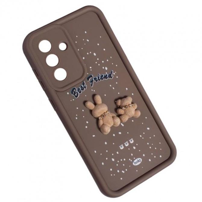 Чехол-накладка Best Friend Samsung A35 Brown-2