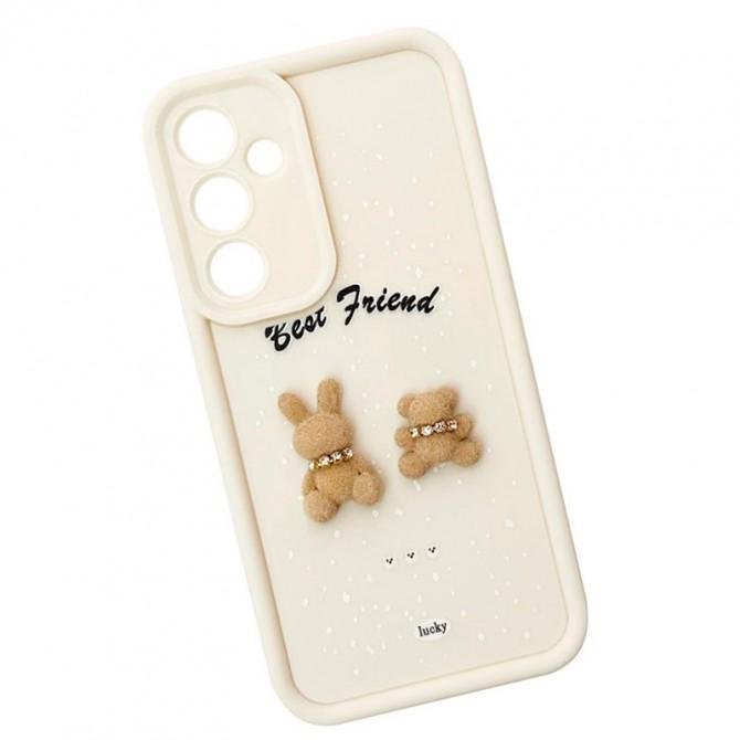 Чехол-накладка Best Friend Samsung A35 Milk-3