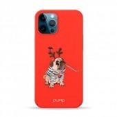 Чехол Pump Tender Touch Case for iPhone 12 Pro Max Christmas Dog