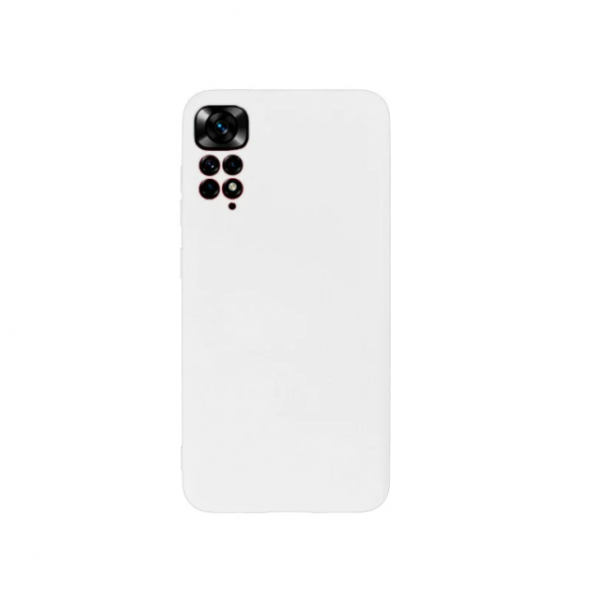 Чехол Soft Case Xiaomi Redmi Note 11 Pro Белый FULL