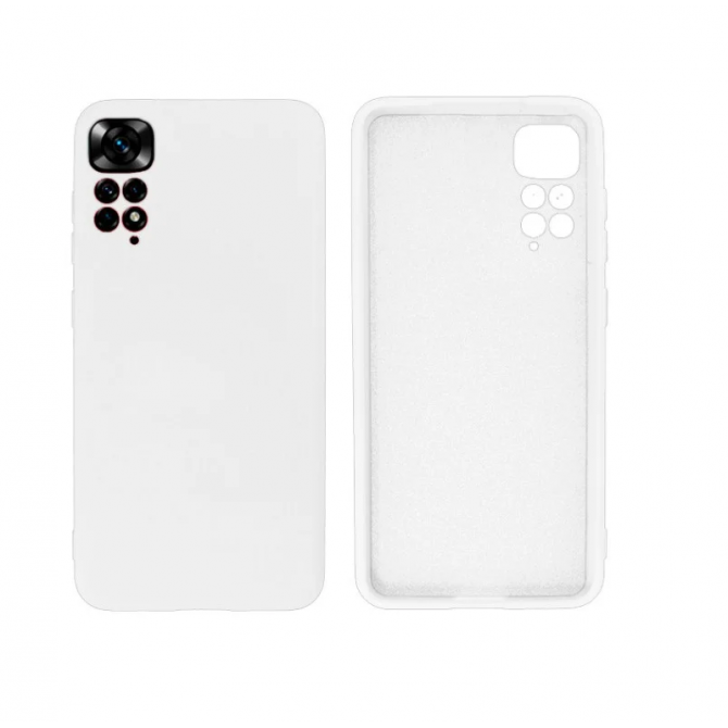 Чехол Soft Case Xiaomi Redmi Note 11 Pro Белый FULL-2