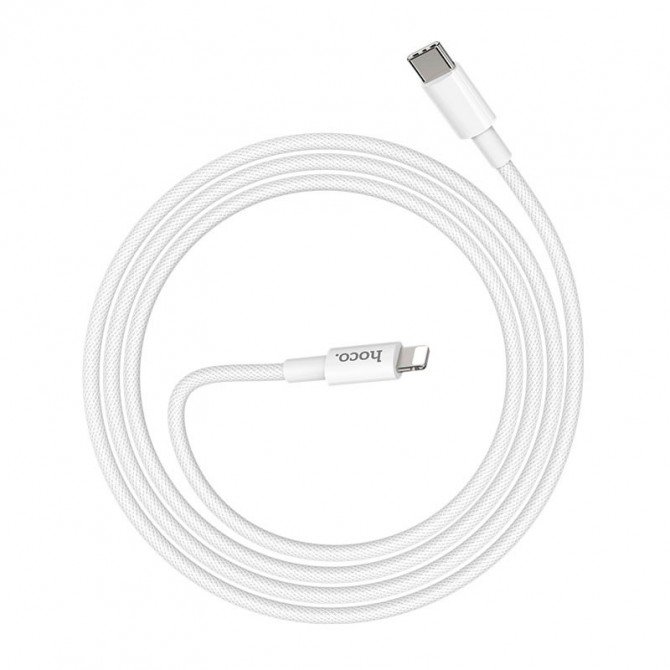 Cable Hoco X56 New Original PD Type-C to Lightning White 1m-2