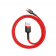 Кабель USB Baseus Cafule Type-C 3A 1m Red