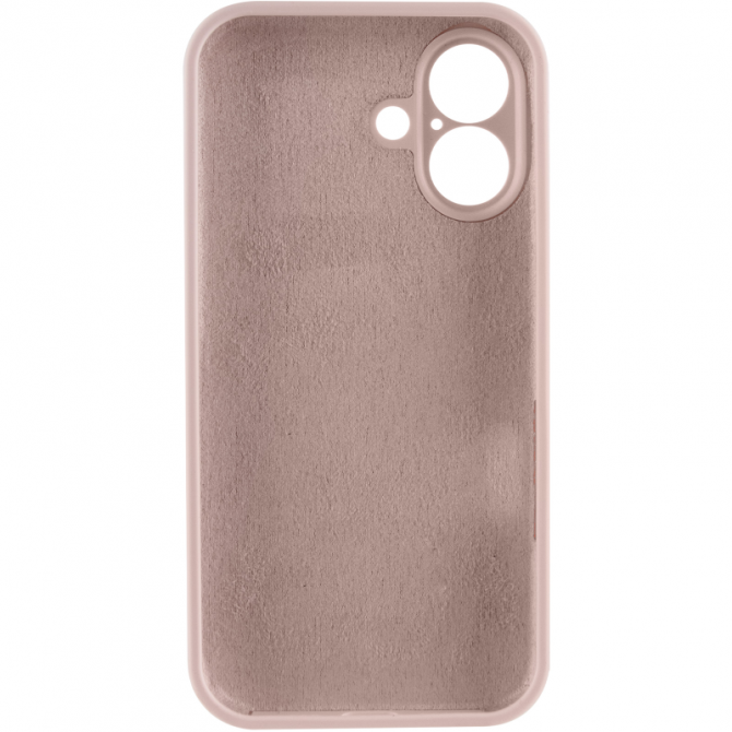 Силиконовый чехол для iPhone 16 Plus Desert Gold FULL-2