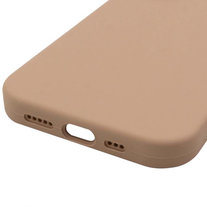 Силиконовый чехол для iPhone 16 Plus Desert Gold FULL-3