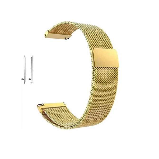 Ремінець універсальний 22mm Milanese Old gold-2