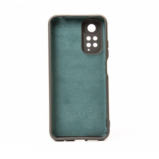 Чехол Original Soft Case Xiaomi Redmi Note 11 (Global)/Note 11S Темно Оливковый FULL-1
