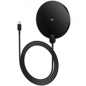 Бездротові ЗП Hoco CW62 Peak with digital display 15W Black Бездротові ЗП Hoco CW62 Peak with digital display 15W Black