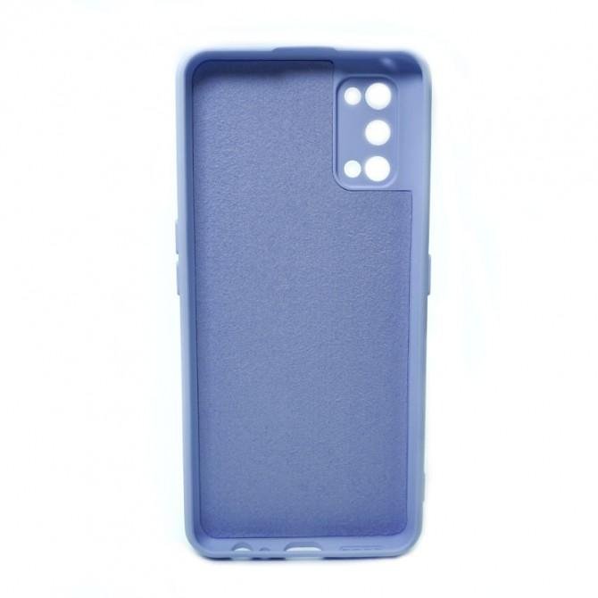 Чехол Original Soft Case Realme 7 Pro Фиолетовый FULL-1
