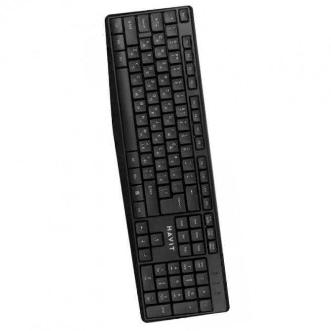 Клавиатура Havit HV-KB206-BK, Wired USB, black-1