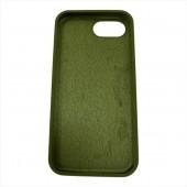 Силиконовый чехол для iPhone 16e Dark Olive FULL