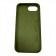 Силиконовый чехол для iPhone 16e Dark Olive FULL