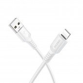 USB Кабель Borofone BX116 Sharp Lightning White 1m USB Кабель Borofone BX116 Sharp Lightning White 1m