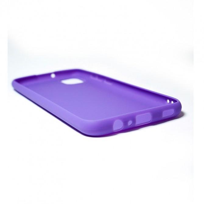 Силіконовий чохол Candy для Samsung Galaxy A04e Фіолетовий-2