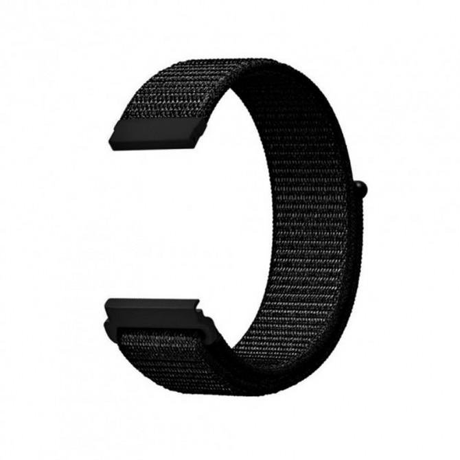 Ремінець універсальний 22mm Nylon Loop Black
