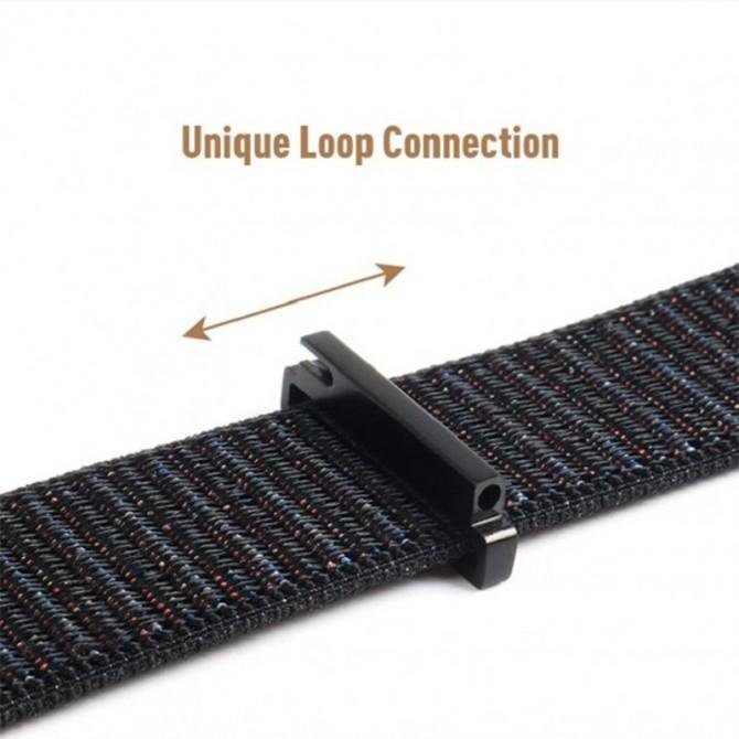 Ремінець універсальний 22mm Nylon Loop Black-2