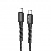 Кабель Hoco X71 Especial Type-C to Type-C 60W Black Кабель Hoco X71 Especial Type-C to Type-C 60W Black
