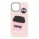 Чохол TPU Leather Toys для Apple iPhone 15 (6.1") (Coffee / Pink)