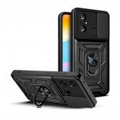 Чохол HONOR Hard Defence Series Xiaomi Redmi 12C Black (with Camshield and magnet) Чохол HONOR Hard Defence Series Xiaomi Redmi 12C Black (with Camshield and magnet)