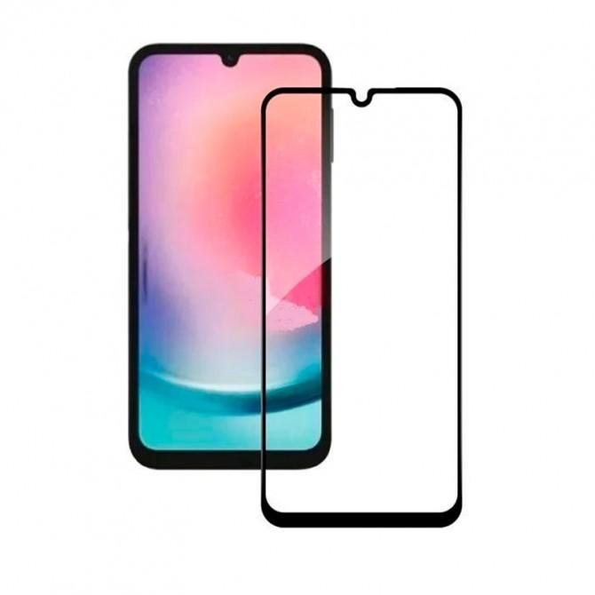Захисне скло для SAMSUNG A245 Galaxy A24 Full Glue (0.3 мм, 2.5D, чорне)
