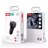 Автомобільний зарядний пристрій  XO CC37 1 USB QC 3.0 + Type-C PD (20W) Black Автомобільний зарядний пристрій  XO CC37 1 USB QC 3.0 + Type-C PD (20W) Black