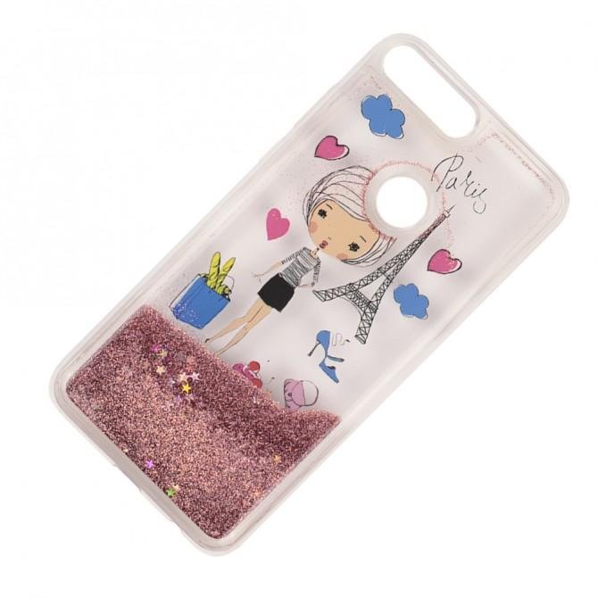 Чохол U-Like Aqua Case для Huawei Y6 Prime 2018 Леді-2