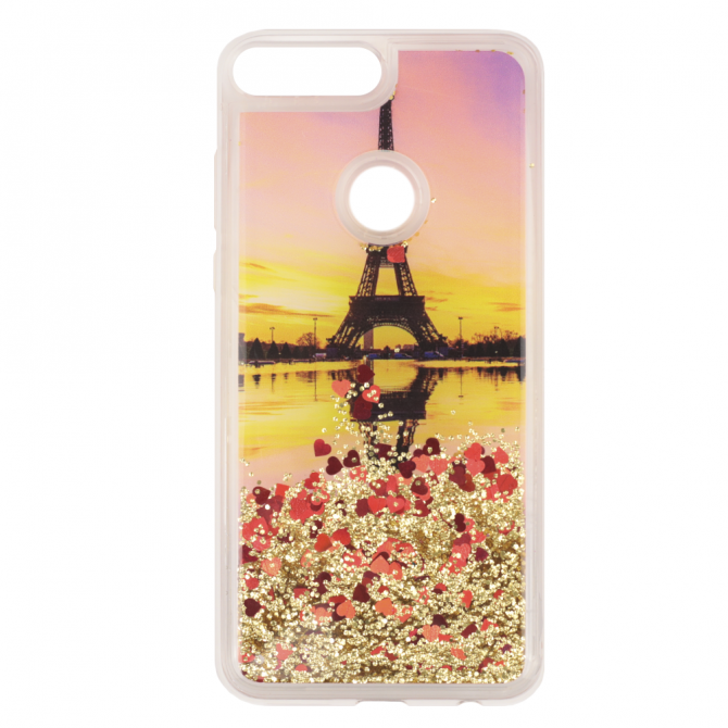 Чохол U-Like Aqua Case для Huawei Y7 Prime 2018 Вежа-1