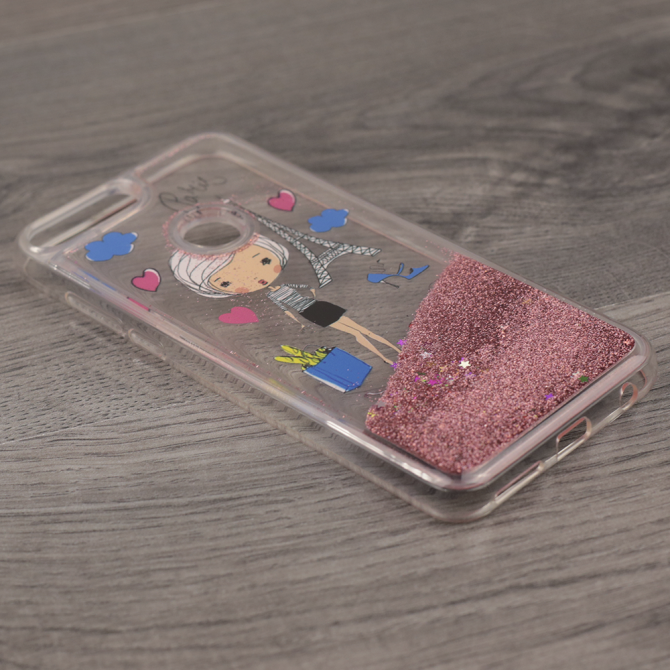 Чохол U-Like Aqua Case для Huawei Y7 Prime 2018 Леді-2