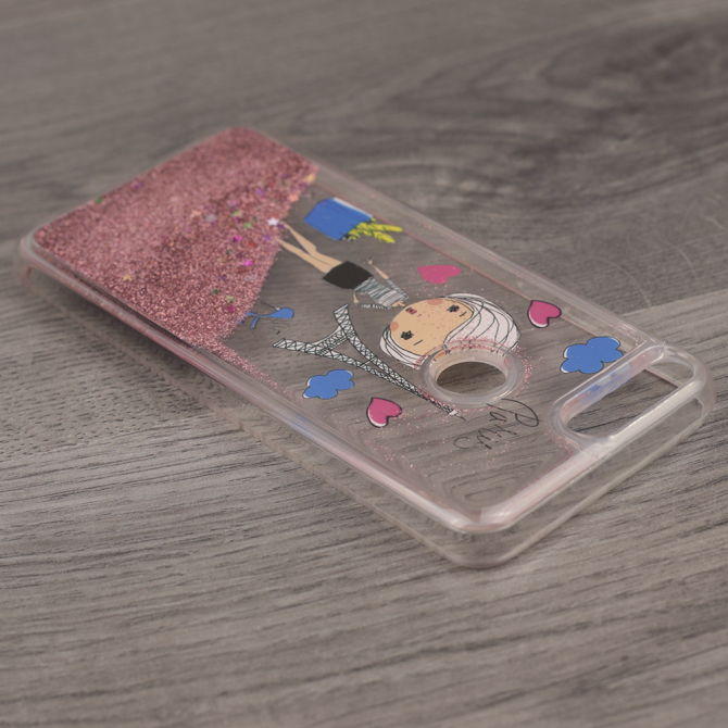 Чохол U-Like Aqua Case для Huawei Y7 Prime 2018 Леді-3