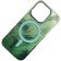 Чохол TPU Shiny Mountain (MagFit) для Apple iPhone 13 Pro Max (6.7") Green