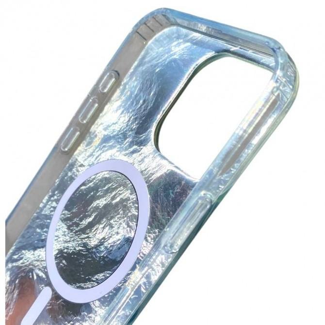 Чохол TPU Shiny Mountain (MagFit) для Apple iPhone 13 Pro Max (6.7") Green-3