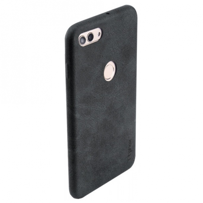 Чехол T-PHOX Vintage series для Huawei P Smart Plus Чёрный-2