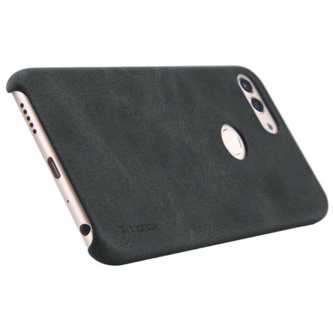 Чехол T-PHOX Vintage series для Huawei P Smart Plus Чёрный-3