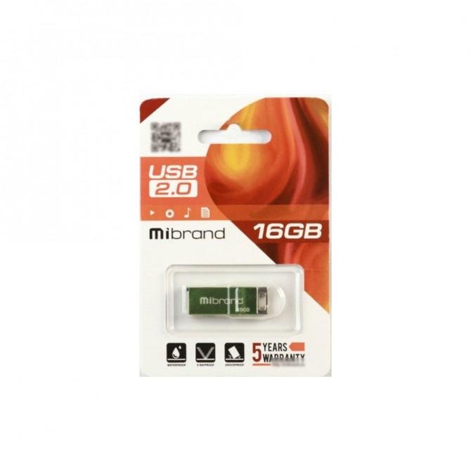 Флеш память Mibrand USB 2.0 16Gb Chameleon Салатовий-1