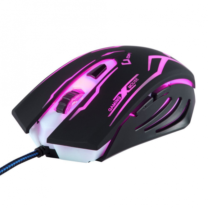 Миша Havit HV-MS801 GAMING USB, Чорний-3