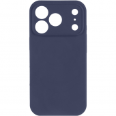 Силиконовый чехол для iPhone 17 Pro Midnight Blue FULL (NO LOGO)